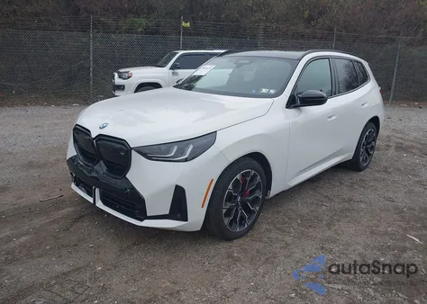 2025 BMW X3 M50 xDrive из США, поврежденный, VIN 5UX73GP04S9116450